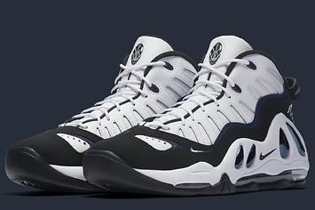 nike air max uptempo 97 college navy 399207 101 release date pair