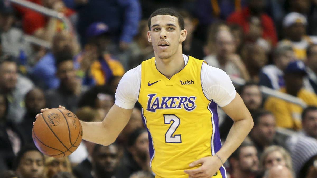 Lonzo Ball says he is already working on his second Big Baller Brand signature sneaker.
