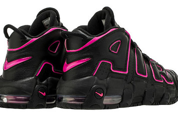 Black/Pink Nike Air More Uptempos Release on April 1 | Complex