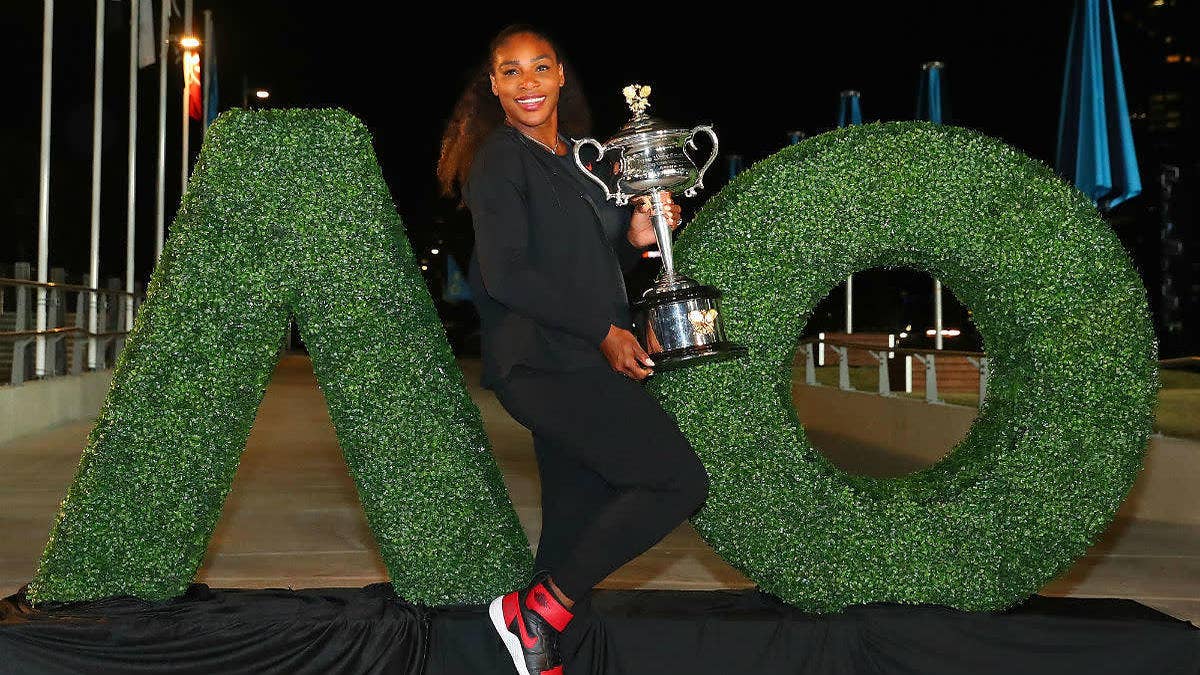 A rare Grand Slam loss by Serena Williams threatened crossover Air Jordan ad campaign.