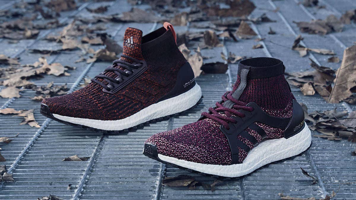 Adidas' All-Terrain Ultra Boosts are build to withstand fall and winter weather.