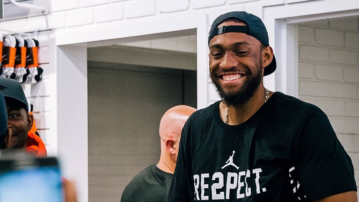 Jabari Parker says his dad wouldn't let him wear Jordans growing up because of violence around the shoes.