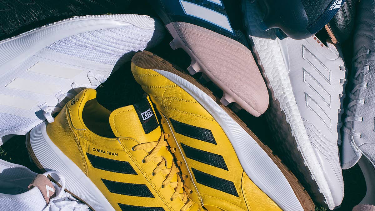 Ronnie Fieg and Adidas have six soccer sneakers and cleats releasing on June 1.
