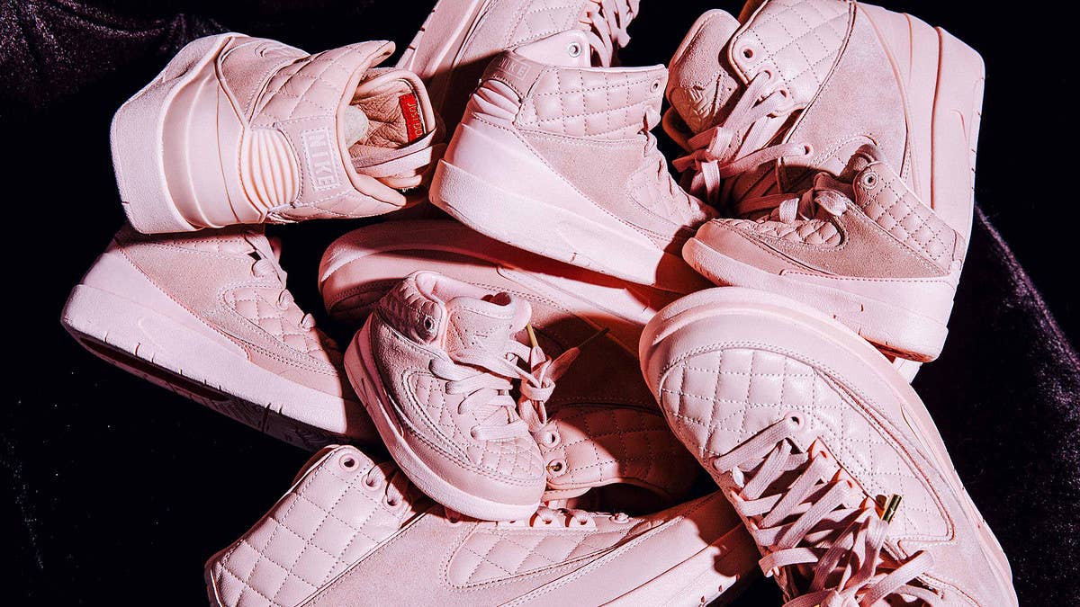 Where you can buy the pink Don C x Air Jordan 2s on May 13.