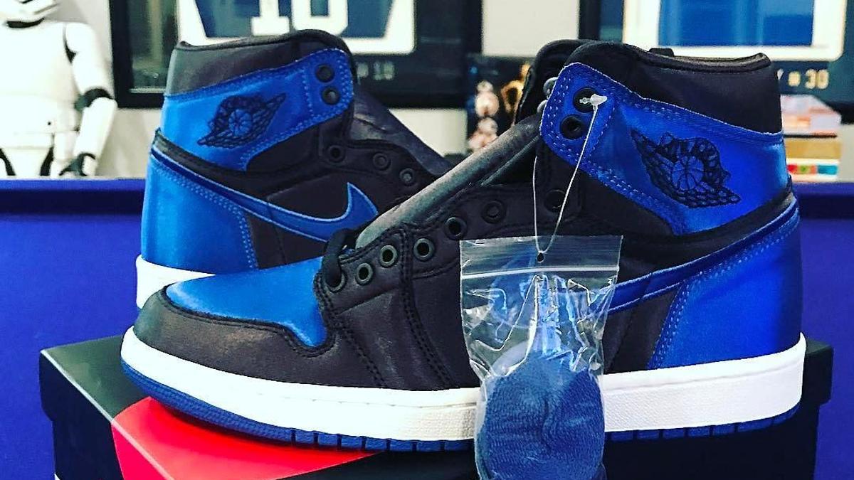 Satin jordan shop 1 royal