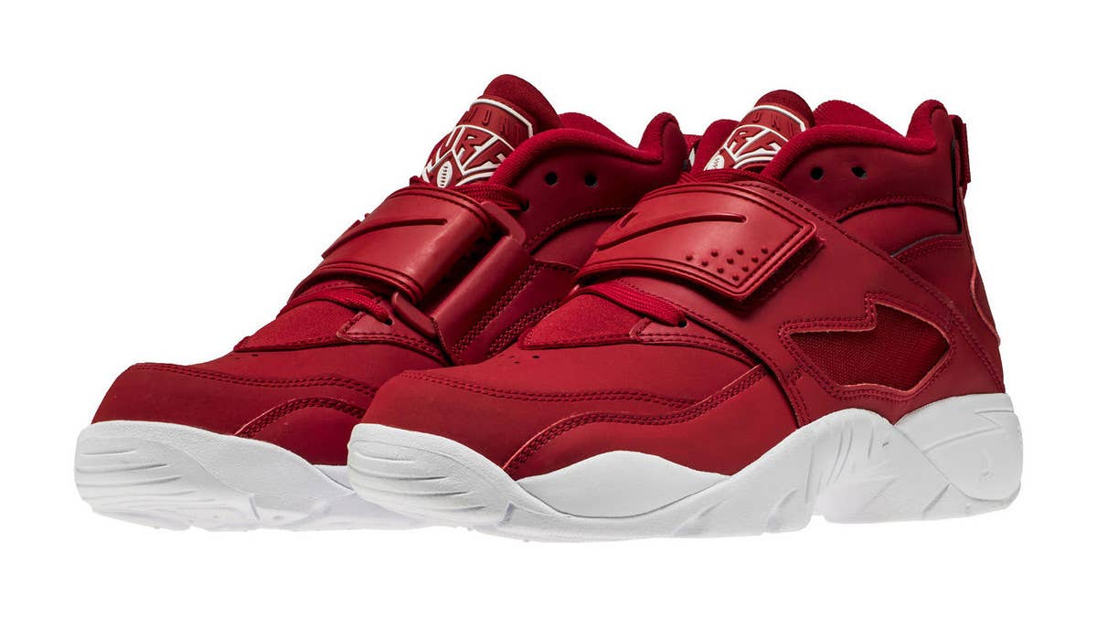 Deion Sanders' Nike Air Diamond Turf is back in red and white.