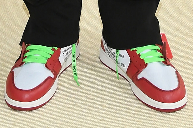 Virgil Abloh Debuts His Off-White x Air Jordan 1 at the Met Gala – Footwear  News