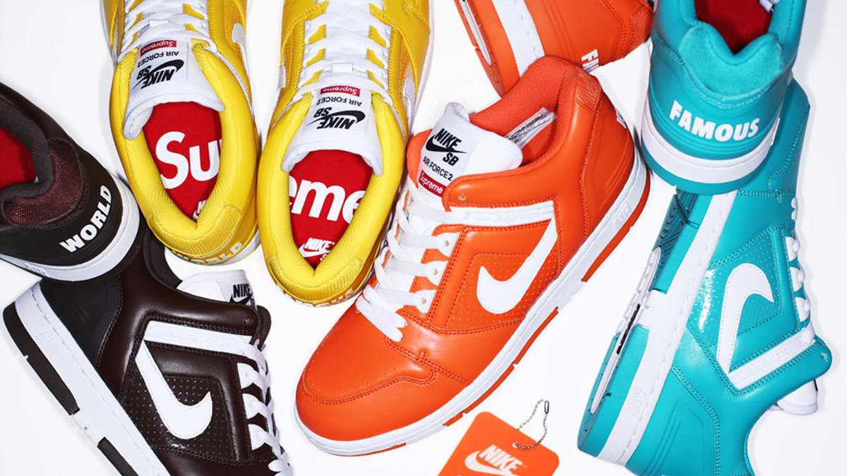 Supreme x Nike SB Air Force 2s Releasing Again on Sept. 14