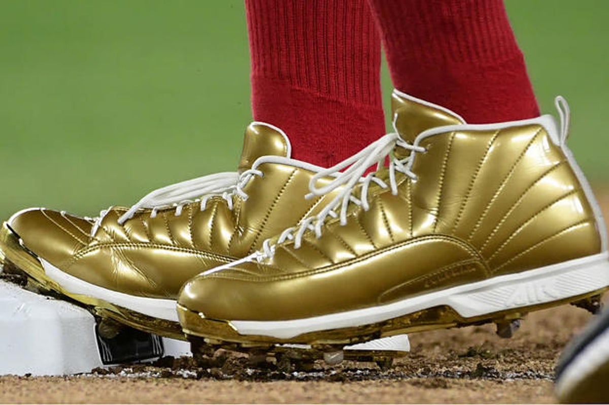 What Pros Wear: Mookie Betts' Air Jordan 12 Cleats - What Pros Wear