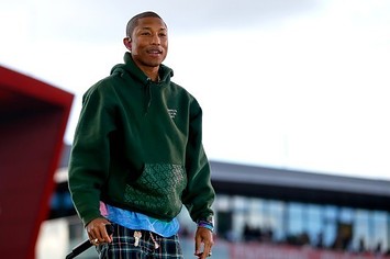Pharrell performs.