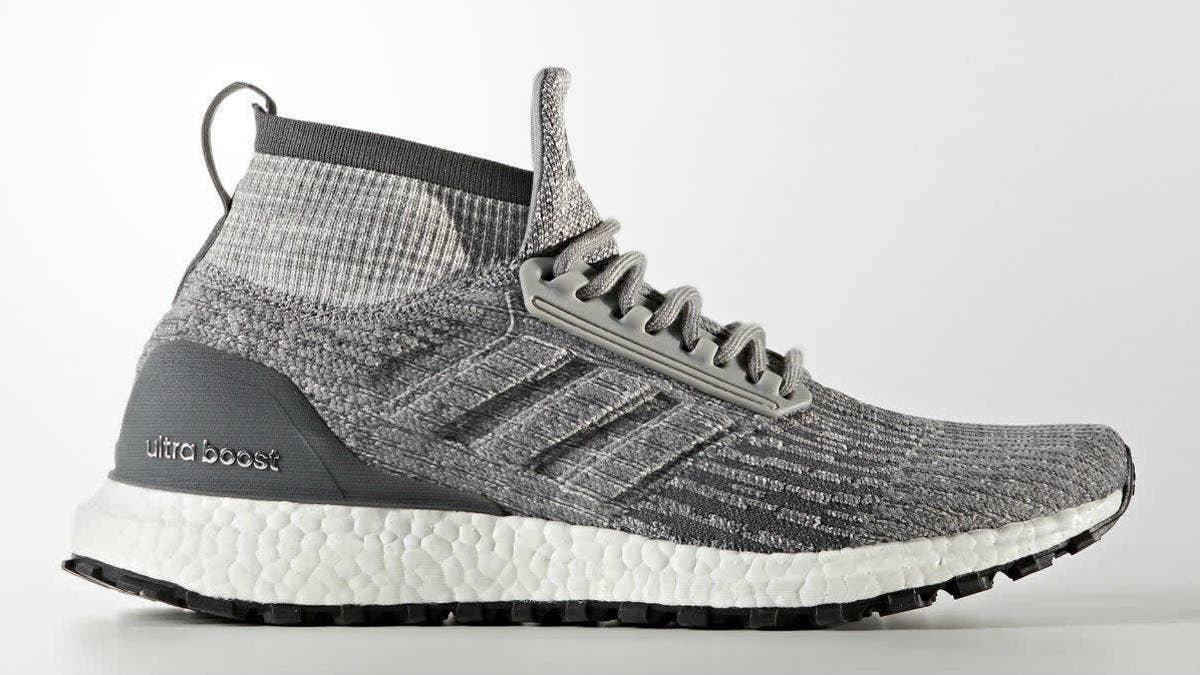 The grey Adidas Ultra Boost ATR Mid is set to release in October 2017.