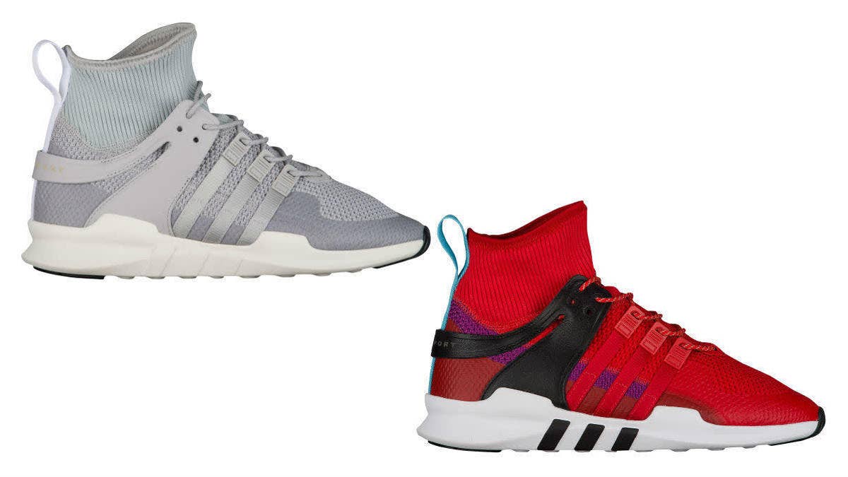 Adidas made a winterized version of the EQT Support ADV releasing this fall.