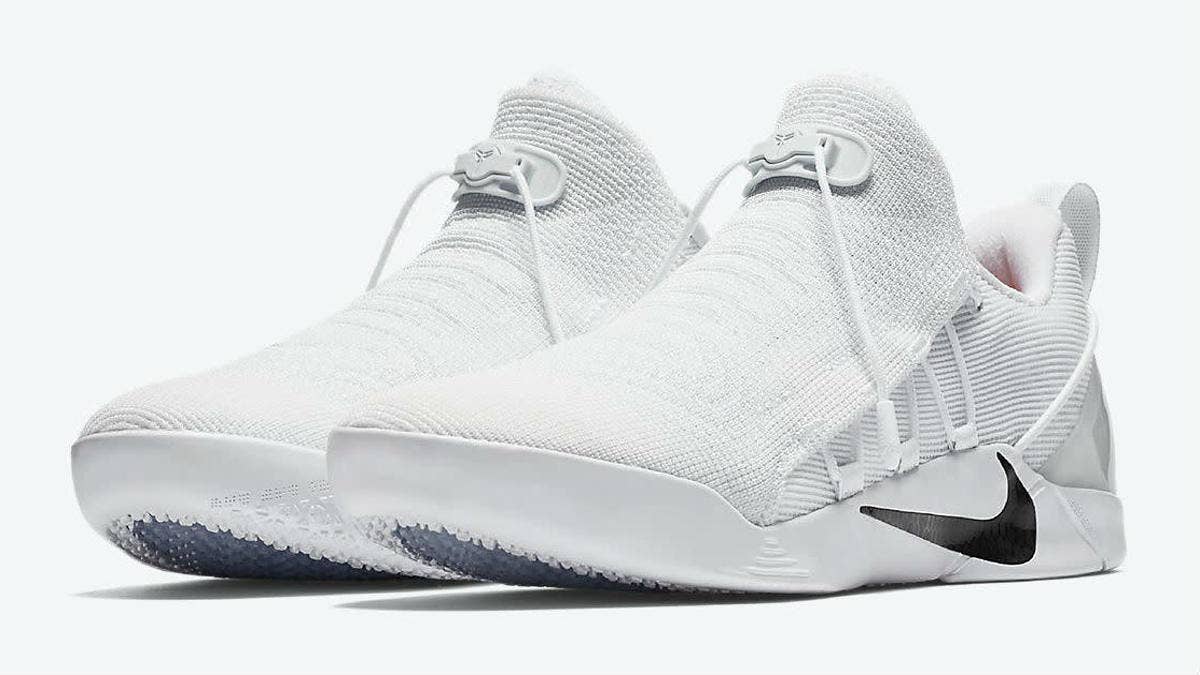 Kobe Bryant's $200 signature sneaker will release in summertime white on May 12.