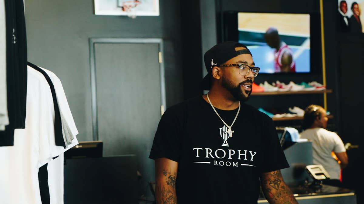 Marcus Jordan, son of Michael Jordan, talks about his sneaker store and coming out of his father's shadow.