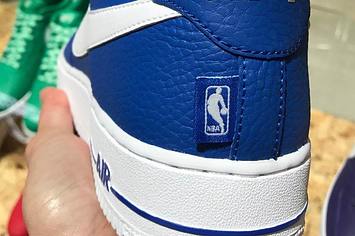 Nike Air Force 1 Low Statement Game NBA Logos Heel