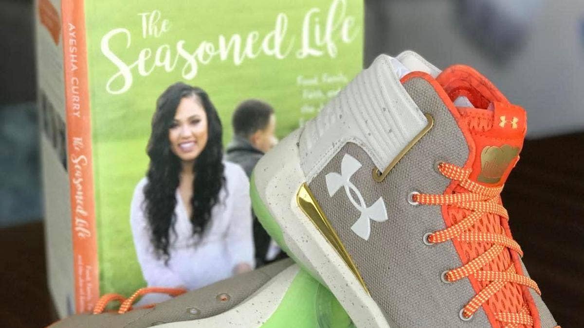 Fans can earn a chance to win Stephen Curry's "Seasoned Life" sneakers by buying his wife's meal kit.