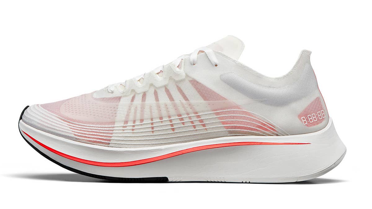 The NikeLab Zoom Fly, inspired by the Breaking2 marathon shoe, releases on June 8.
