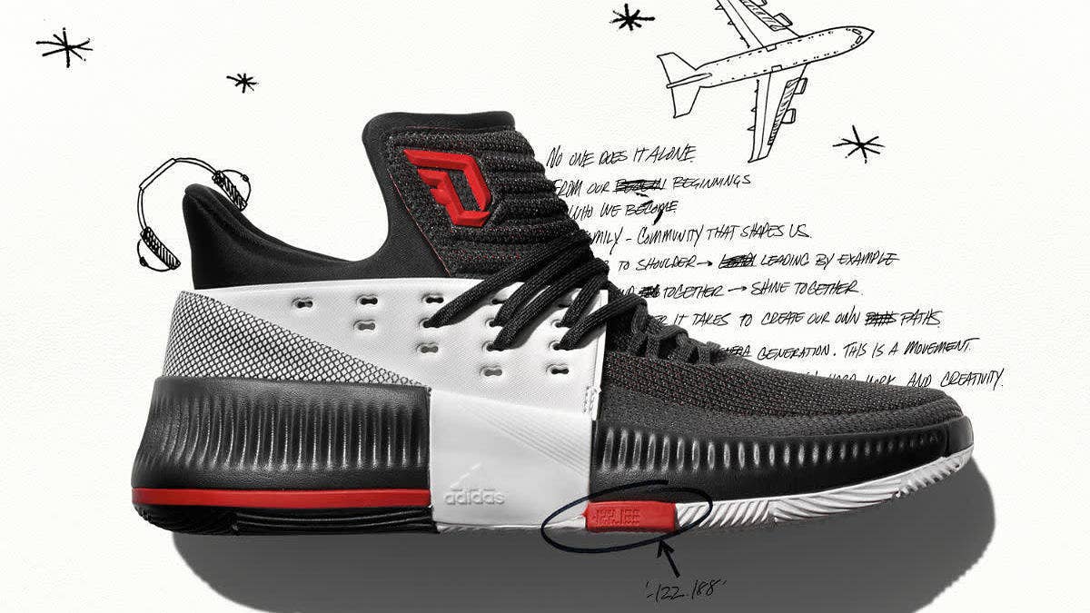 Dame Lillard's sneakers for road games are releasing this week.