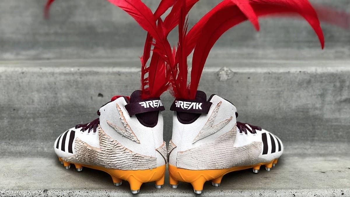 Adidas created the craziest custom cleats you'll ever see for three of its biggest football stars.