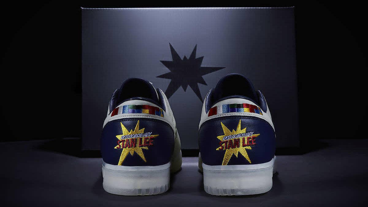 Celebrating Stan Lee's recent Beverly Hills tribute, FILA made the comic legend exclusive sneakers.