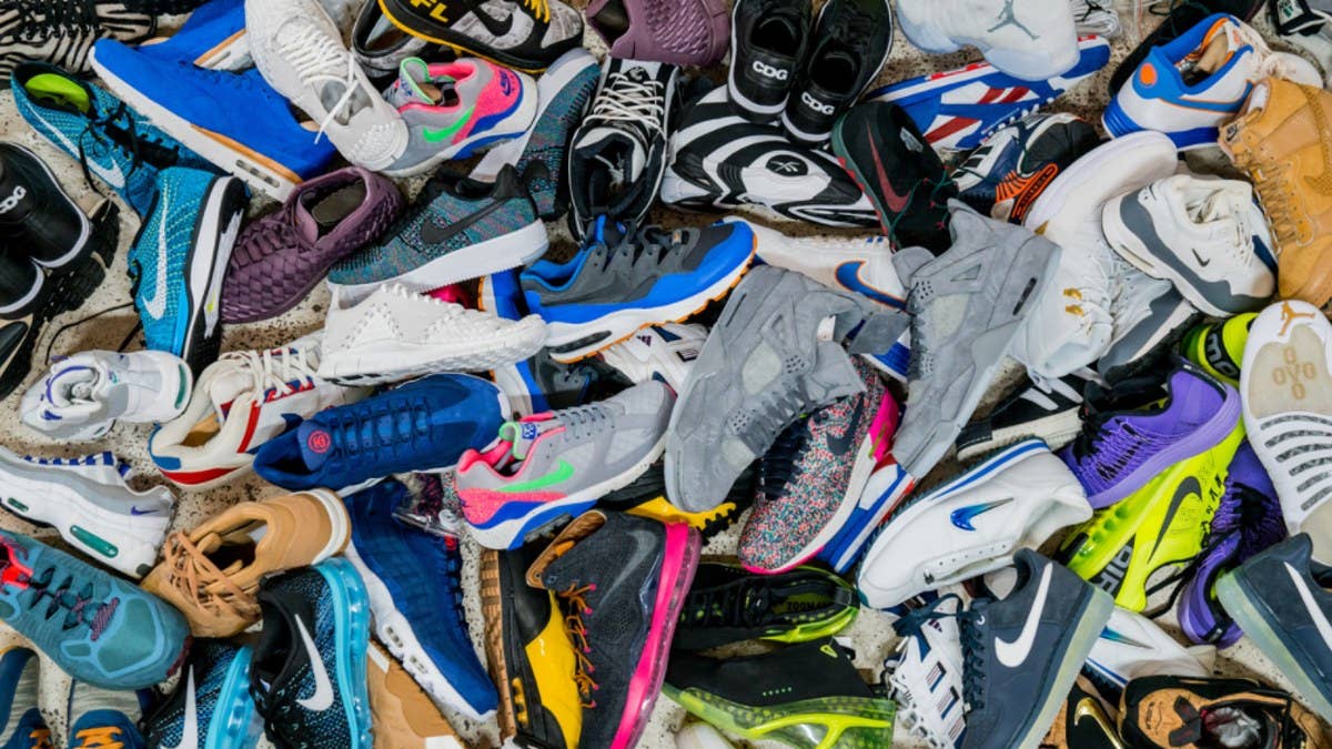 A former Grenfell Tower resident is auctioning sneakers off for charity.