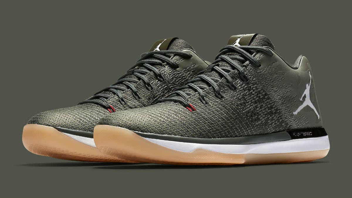 The "Camo" Air Jordan 31 Low releases August 18, 2017 for $160.