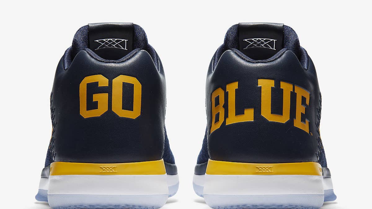 Air Jordan 31 colors for Cal, UNC, Marquette, Michigan, and Georgetown in time for March Madness.