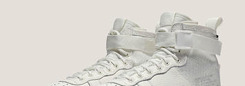 Nike sf af1 on sale mid triple ivory