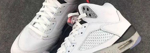 First Look at the White Cement Air Jordan 5 Complex