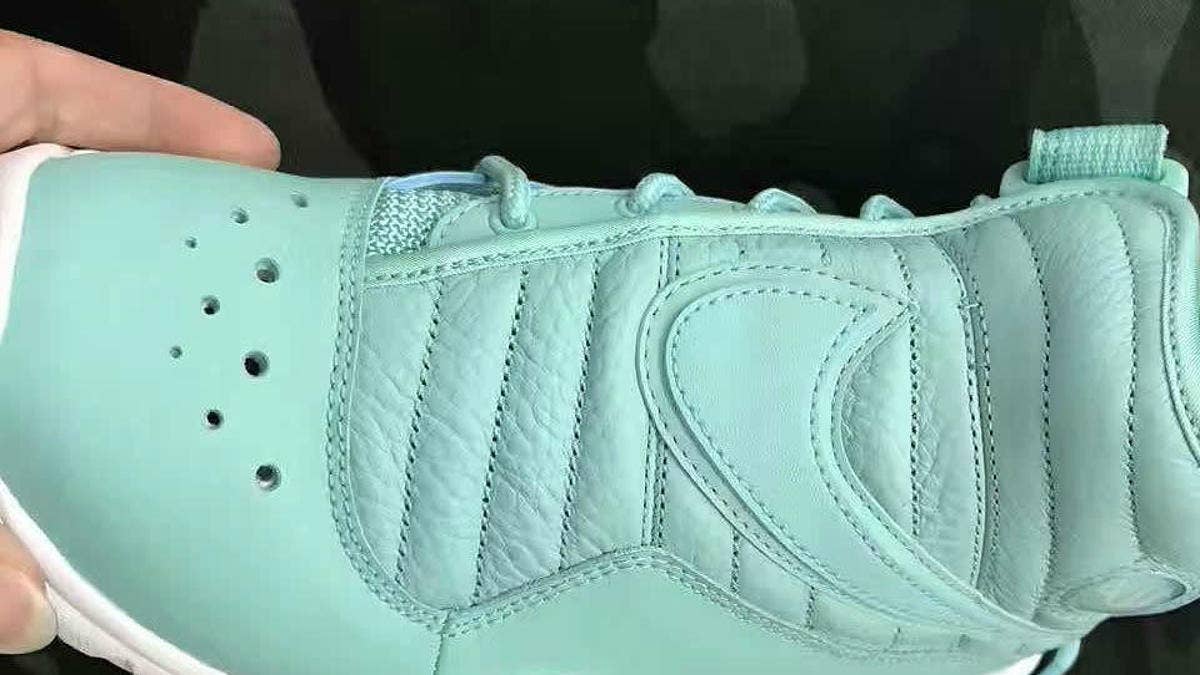 Dennis Rodman's Nike Air Shake Ndestrukt releasing in mint green.