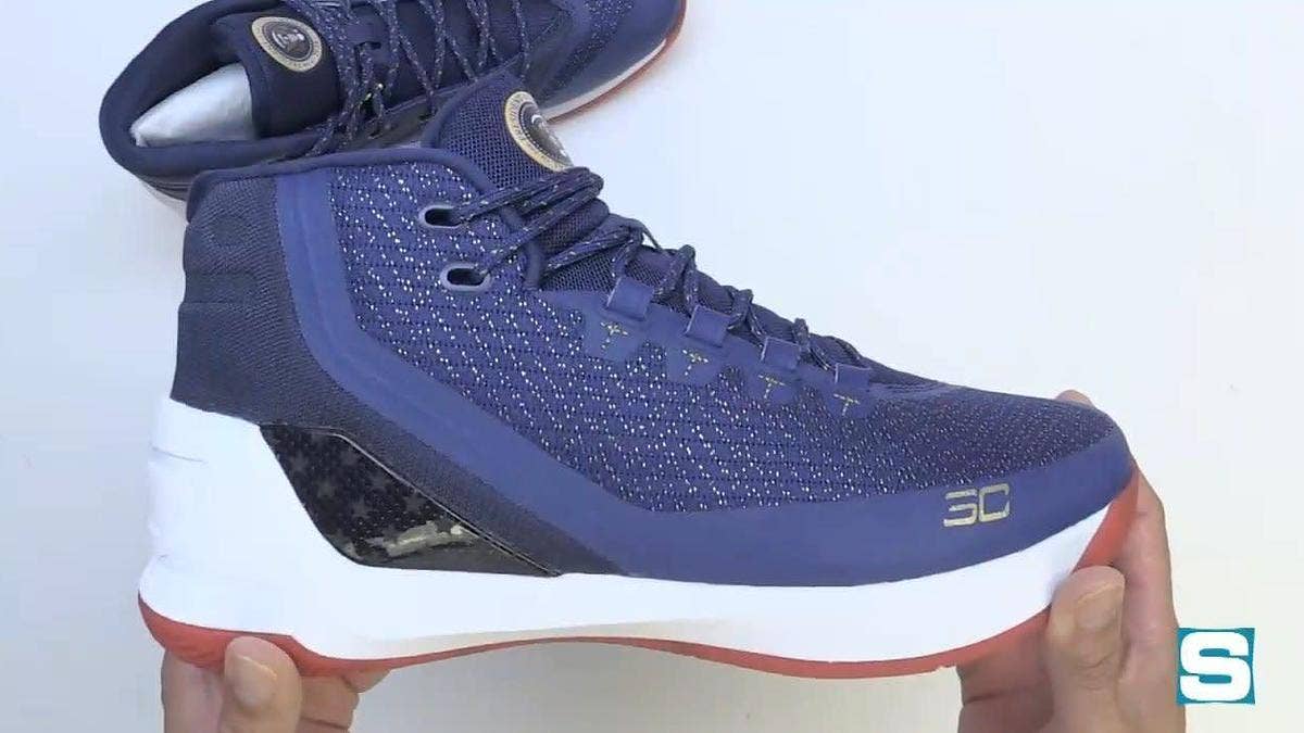 Watch Us Unbox a Pair of Stephen Curry Sneakers Made for President Obama.