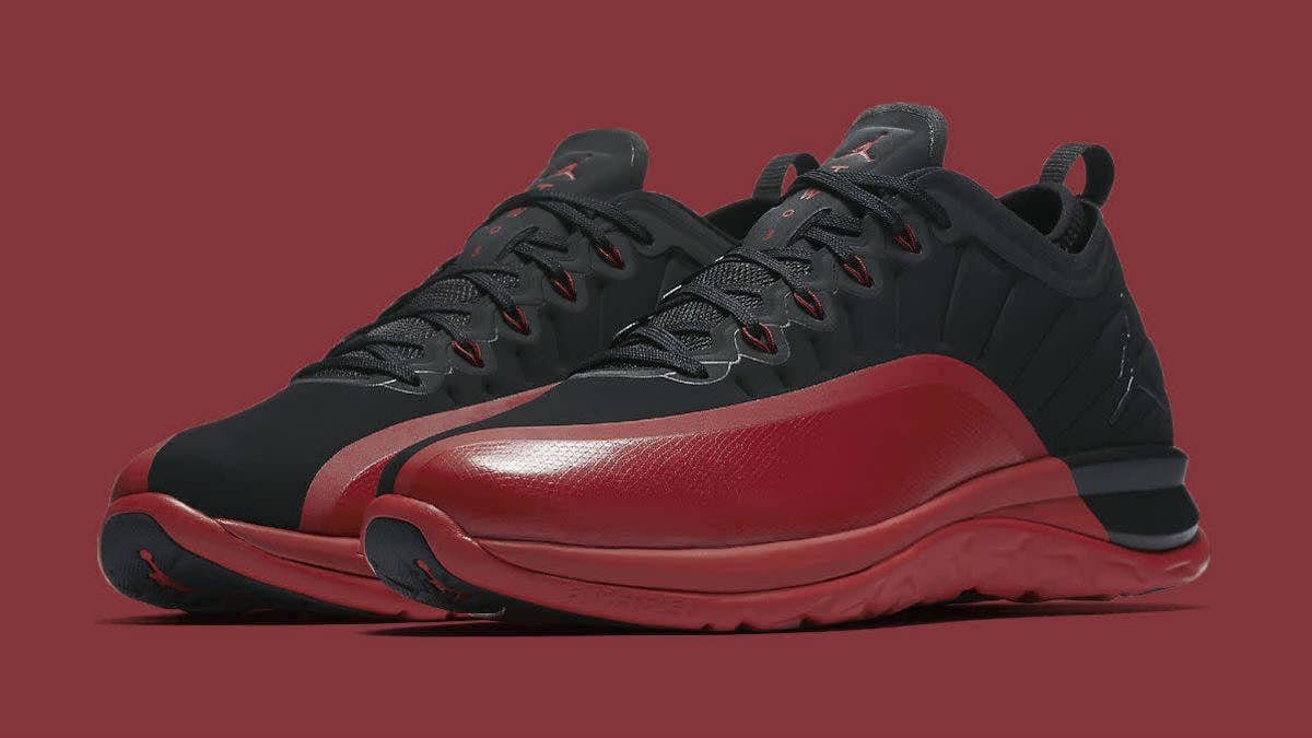 Jordan Brand releases a training sneaker in the classic "Flu Game" colorway.