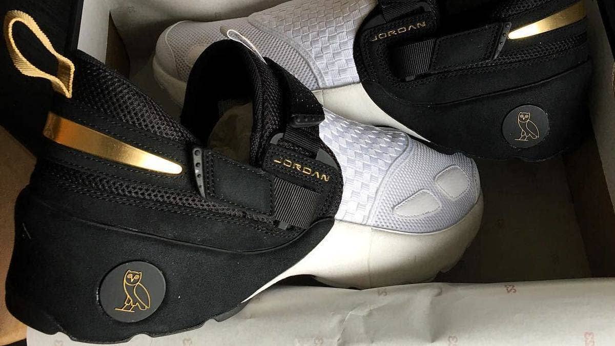Drake collaborated with Jordan Brand on an OVO-themed Trunner LX released exclusively in Toronto.