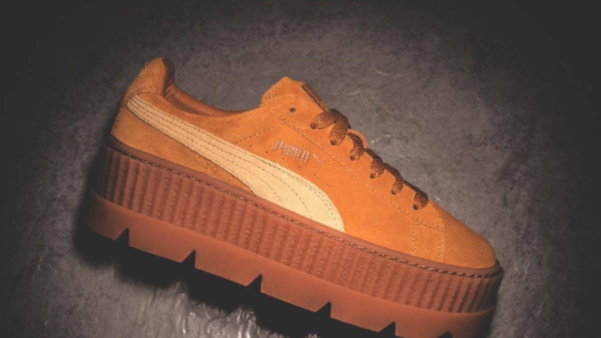 A first look at upcoming Fenty by Rihanna x Puma Creepers.