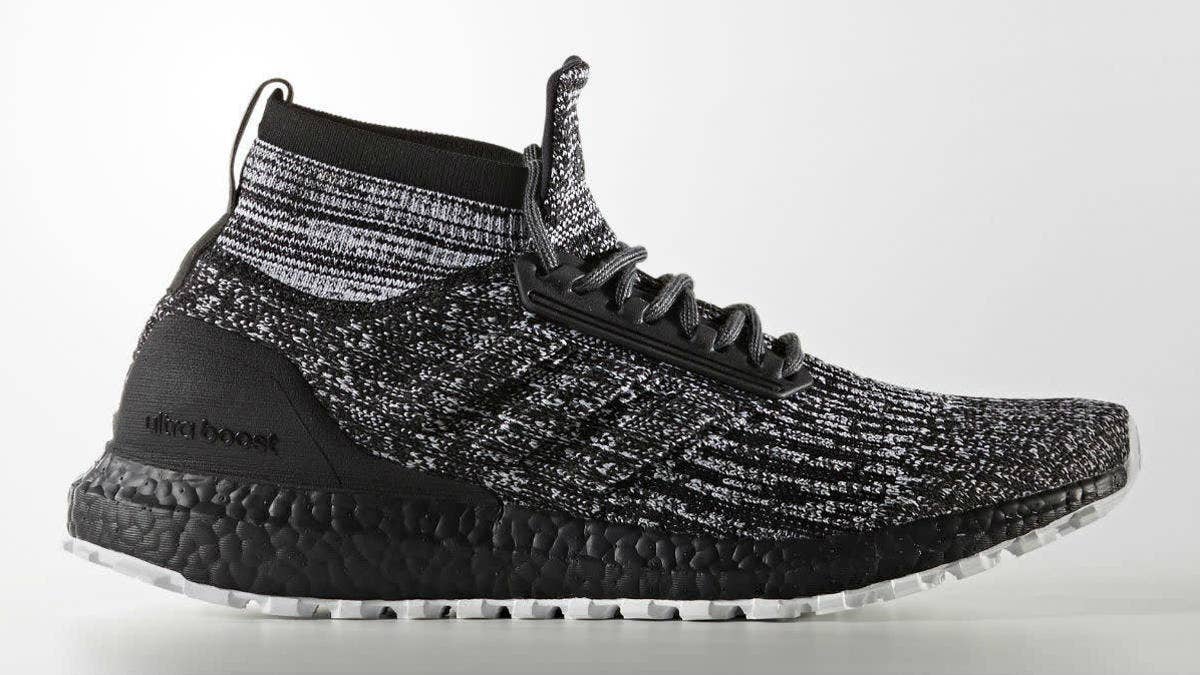 A second black and white "Oreo" colorway of the Adidas Ultra Boost ATR Mid is releasing this year.