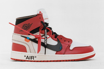 Virgil Abloh showed the first-ever sample of the Off-White™ x Nike Air Jordan  1