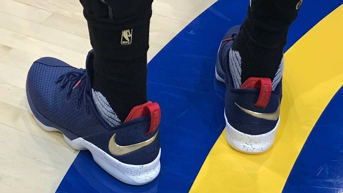 LeBron James debuts two colorways of the Nike LeBron 14 Low