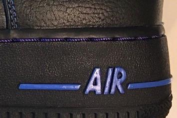 Vlone x Nike Air Force 1 Black/Blue Teaser