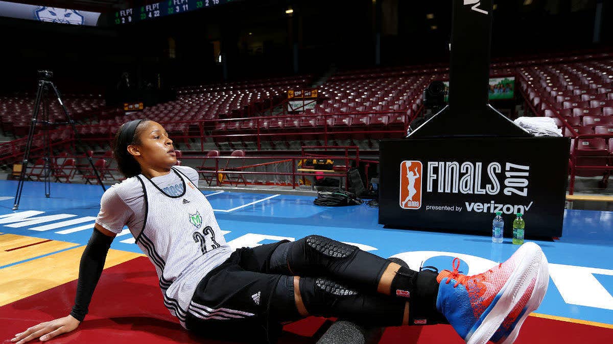 Maya Moore is preparing for the WNBA Finals in exclusive Air Jordan 31s.