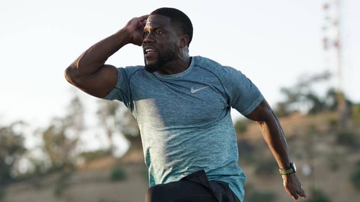 Kevin Hart showed off a new colorway of the Nike Zoom VaporFly 4% via his Instagram account. 