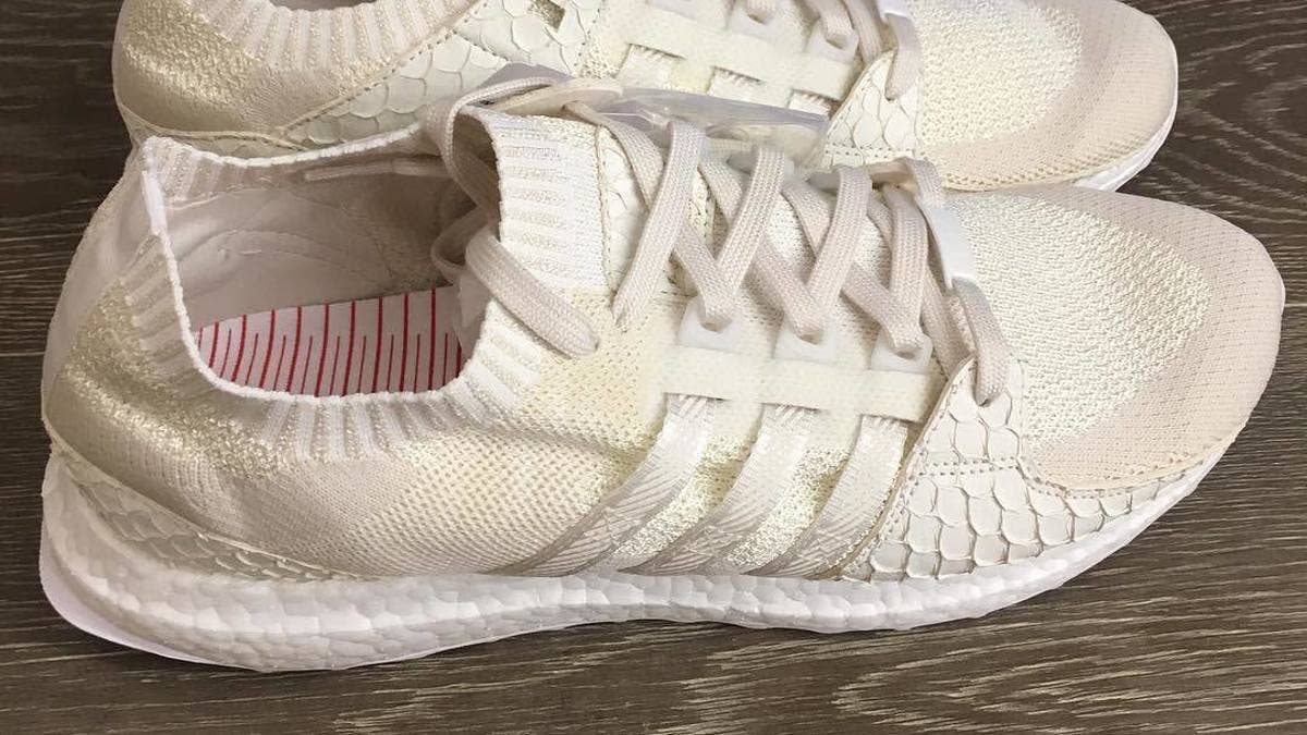 Pusha T made Adidas Boost sneakers for his friends and family.
