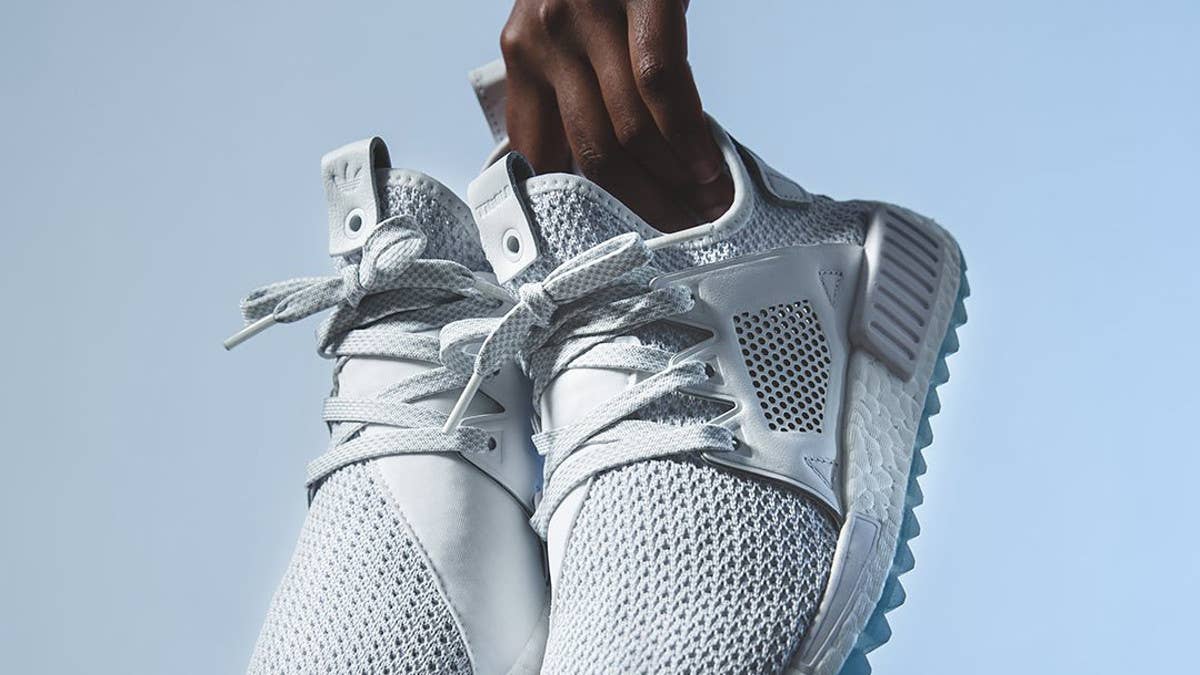 Titolo x Adidas NMD XR1 Trails with icy bottoms releasing on March 18, with a global launch to follow on March 25.