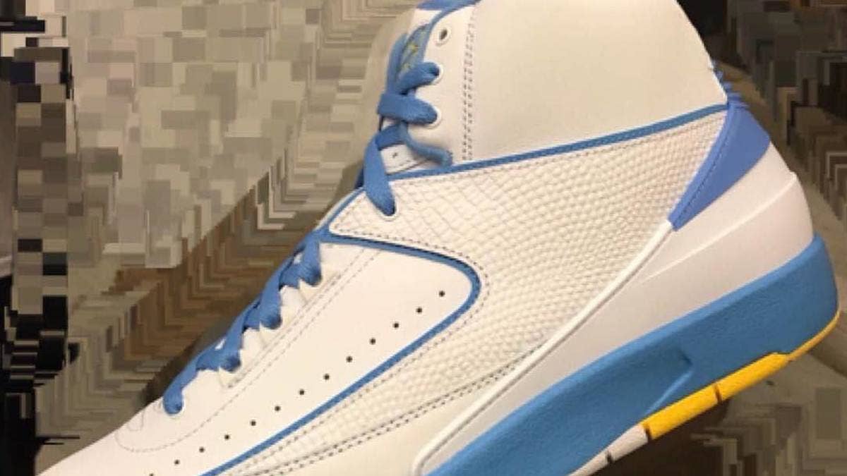 The "Melo" Air Jordan 2 releases on June 9, 2018 for $190.