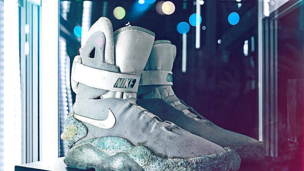 Original Marty McFly Movie-Worn Nike Mags to be Auctioned Off.