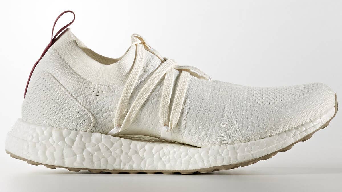 Parley teams with Adidas again for an Ultra Boost X from the Stella McCartney collection.
