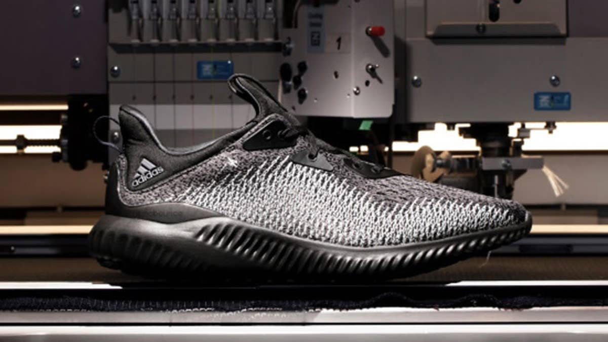 Adidas' new ForgeFiber technology provides more support with less thread. 