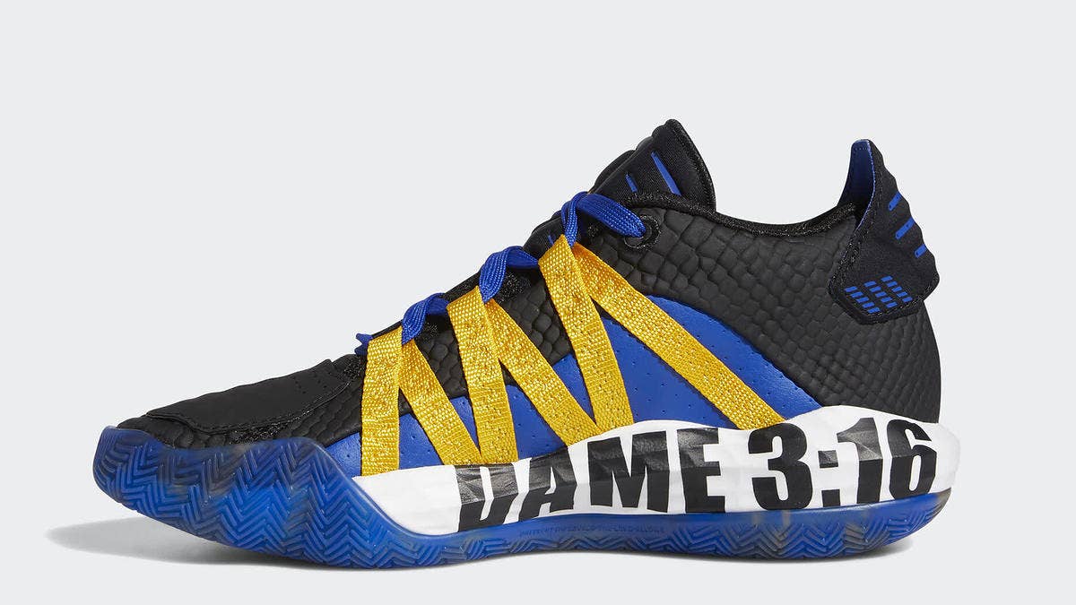Adidas is releasing Damian Lillard's Dame 6 signature sneaker in a colorway inspired by WWE superstar 'Stone Cold' Steve Austin.