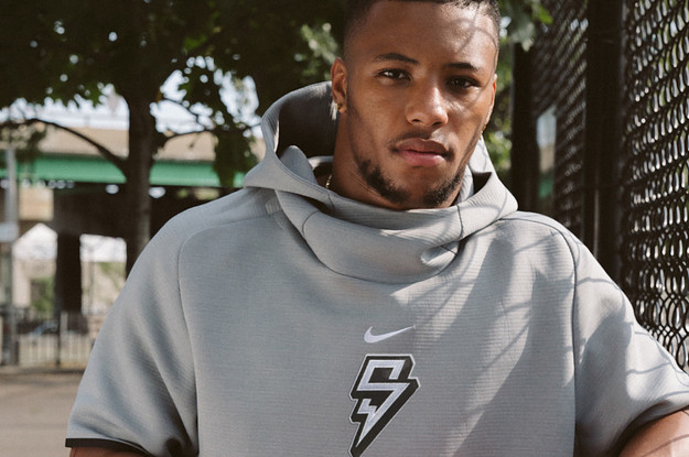 Check Out Saquon Barkley's 'Superhero'-Themed First Nike Apparel