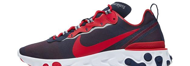 Nike React Element 55 Releasing In 12 NFL Team-Inspired Colorways