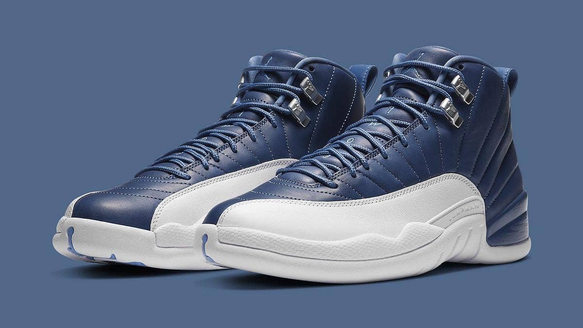 The Air Jordan 12 will release in a new 'Indigo' colorway in August 2020. Click here for a first look.